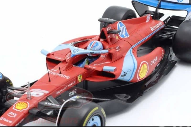 C. Leclerc  Ferrari SF,-24 (GP Miami 2024) diecast car model 1;18 5