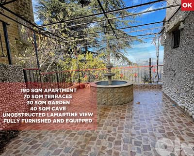 Unobstructed  View, terrace, garden, Bhamdoun - Qobbeih REF#OK130618