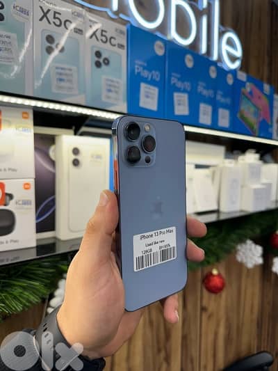 iphone 13 promax 128Gb Bh 85% super clean like new never repaired