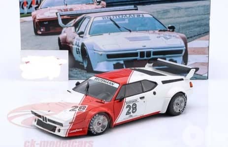 BMW M1 Pro car series 1980 (C. Reutemann) diecast car model 1;18