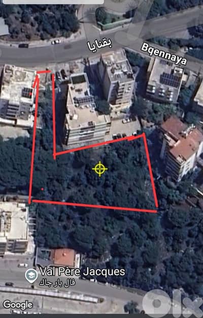 land for sale in bqennaya أرض للبيع في بقنايا