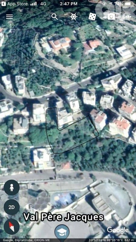 land for sale in bqennaya أرض للبيع في بقنايا 1