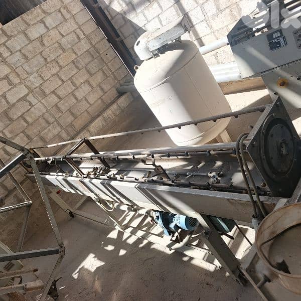 used krauss maffei complete HDPE pipe extrusion line 4