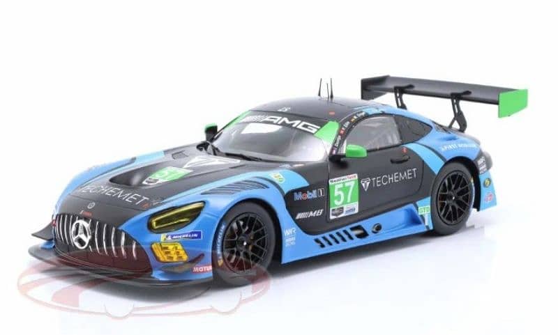 Mercedes AMG GT3 (24h Daytona 2021) diecast car model 1;18 1