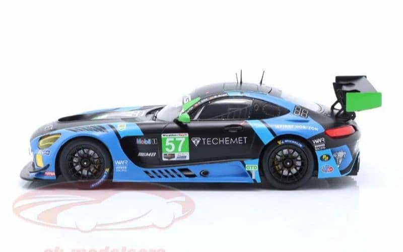 Mercedes AMG GT3 (24h Daytona 2021) diecast car model 1;18 2
