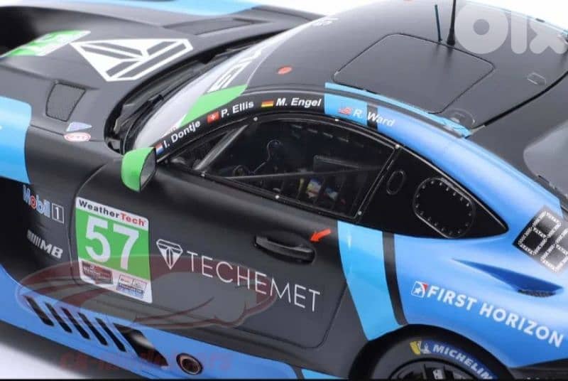 Mercedes AMG GT3 (24h Daytona 2021) diecast car model 1;18 7