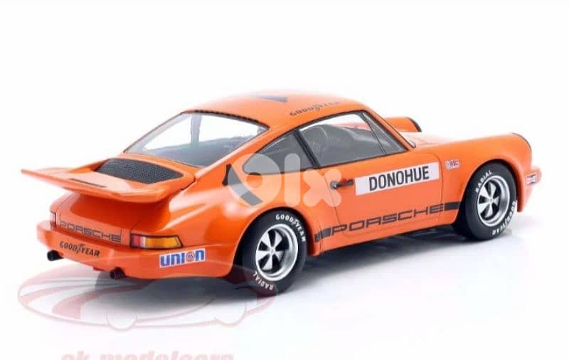 Porsche Carrera 3.0 RSR (IROC 1974) diecast car model 1;18 3