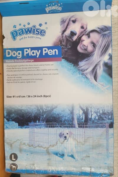 PAWISE Dog Play Pen Safety Fence