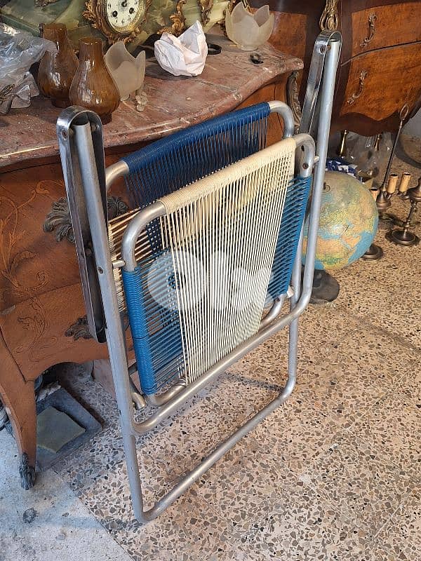 vintage foldable chrome chairs 6