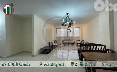 Apartment for sale in Aachqout with Open Mountain View !!