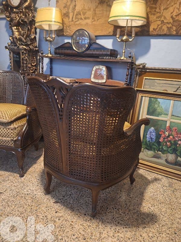 2 double canne english sofas 6