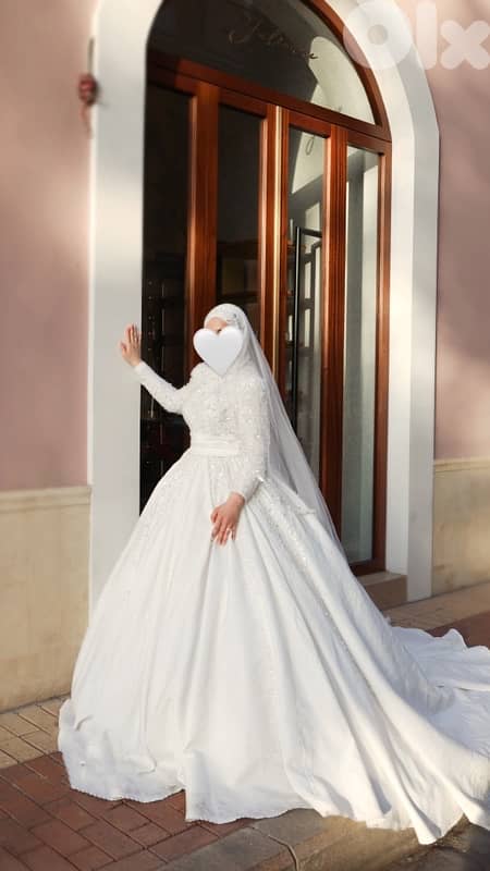 فستان عرس للإيجار 1