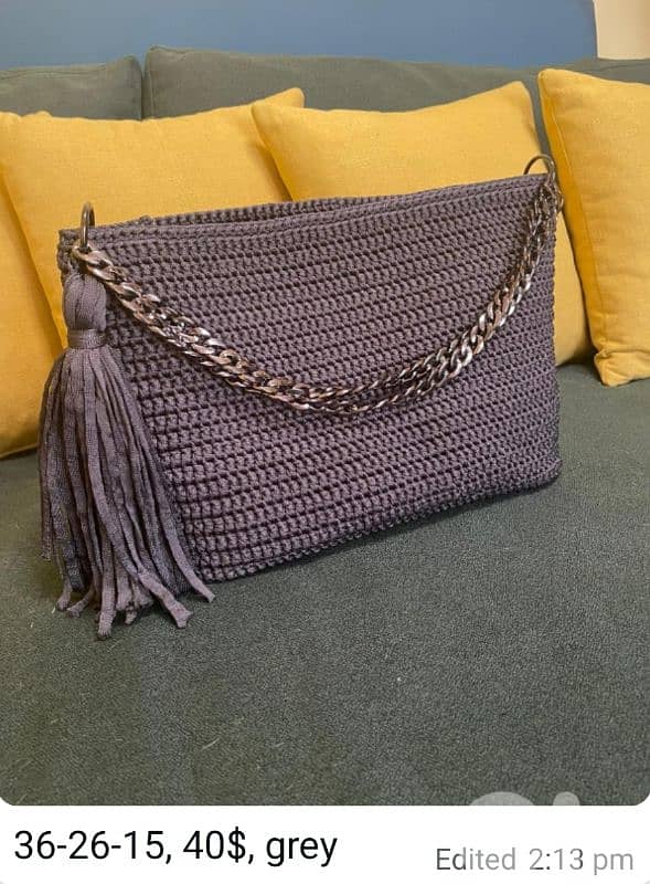 hand made crochet quality thick silk 2