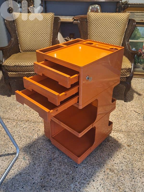 Neolt Style artist trolley by Giovanni Pelis 60s, Italy 4