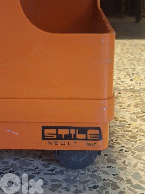 Neolt Style artist trolley by Giovanni Pelis 60s, Italy 6