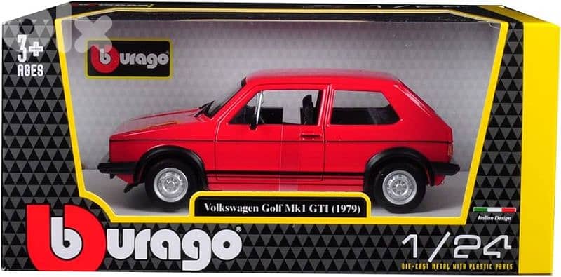 Bburago 1:24 scale 1979 Volkswagen Golf Mk1 GTI. 1