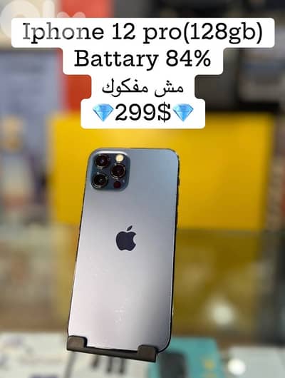 iphone 12 pro 128gb msh mfkok battary 84% makfol
