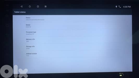 Android aftermarket screen