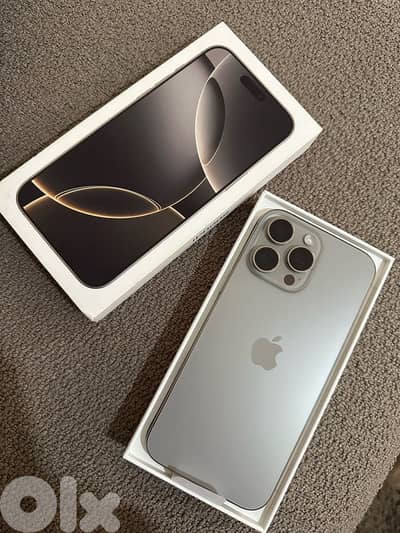 iphone 16 Pro Max 256GB - Like New