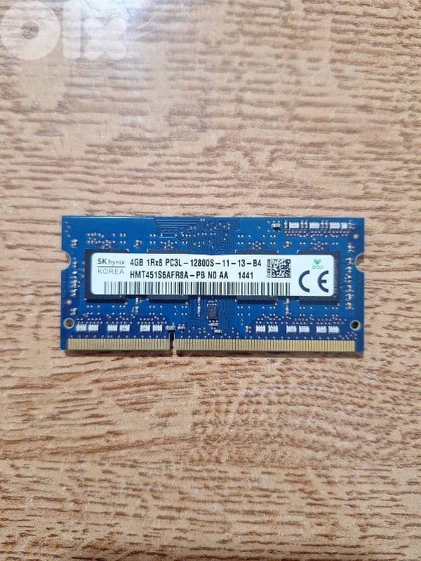 4GB DDR3L RAM 1