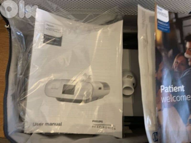 Philips Respironics Auto CPAP with humidifer and head heater 1