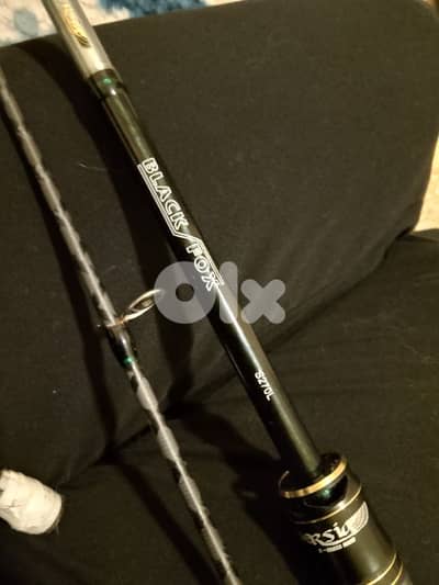 fishing reel and rood