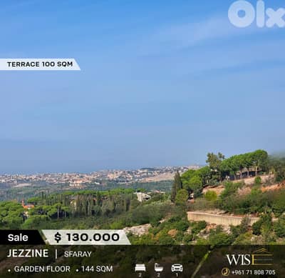 Stunning 144 SQM Apartment for SALE in Sfaray – Jezzine!