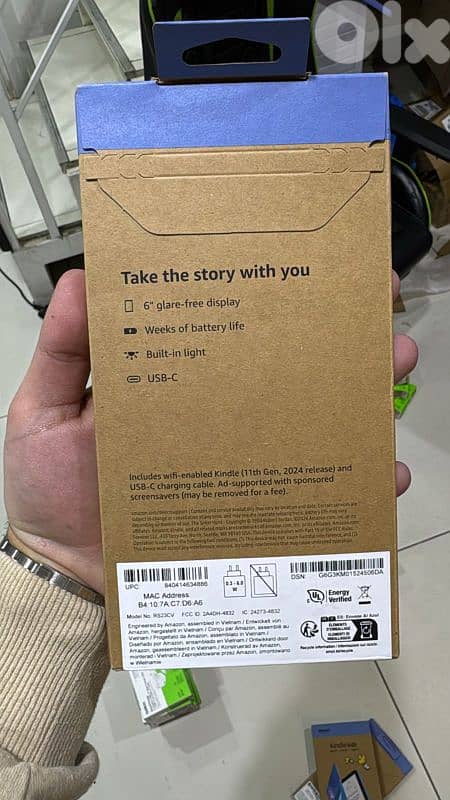 Amazon Kindle Gen 11 6 inch 16gb black 2024 1