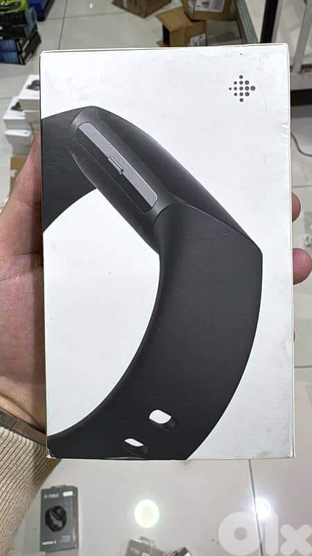 Fitbit Charge 6 black case,obsidian band 1