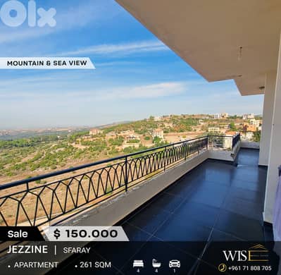 261 SQM Apartment for SALE in Sfaray – Jezzine!