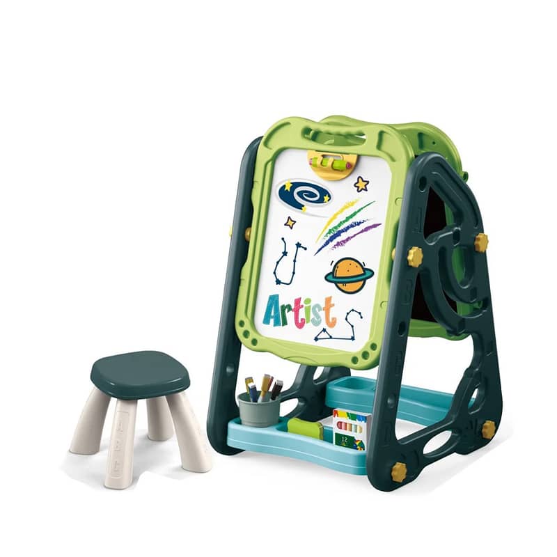 Kids Educational Double Sided Learning Easel Board - سبورة تعليمية 2