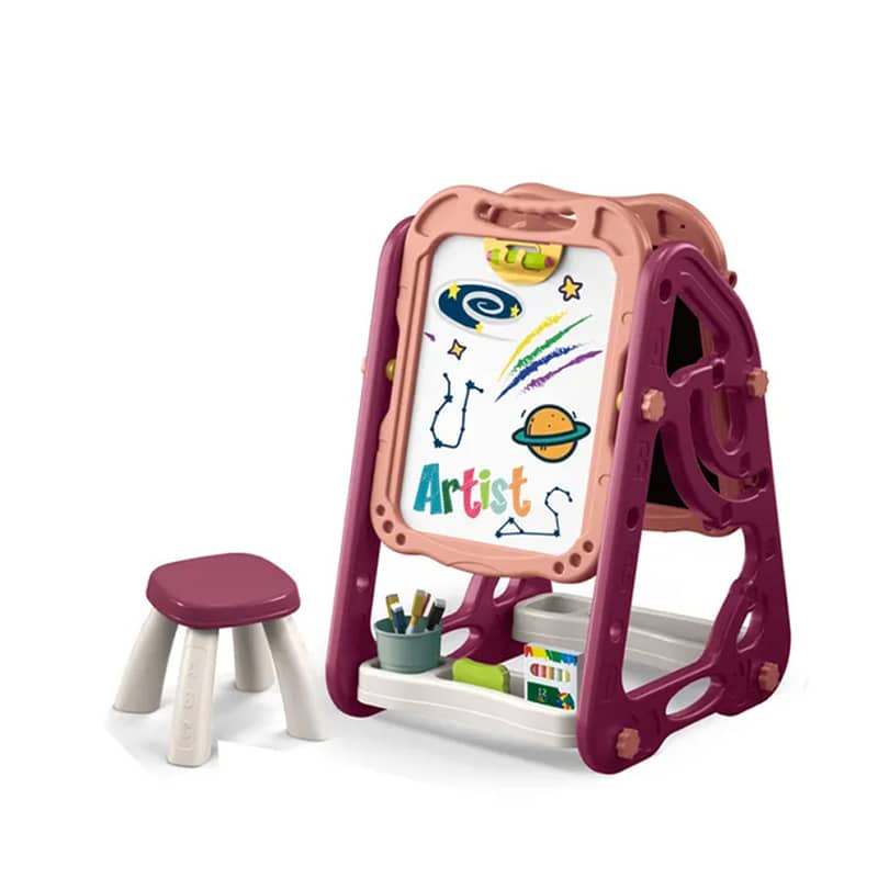 Kids Educational Double Sided Learning Easel Board - سبورة تعليمية 3