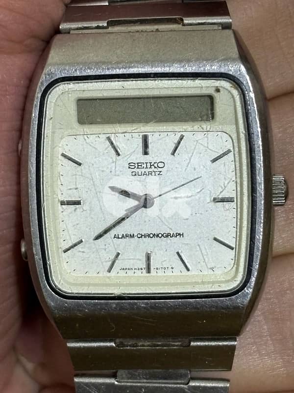 Vintage Seiko H357-5109 Ana-Digi (1980) - For Parts/Repair 2