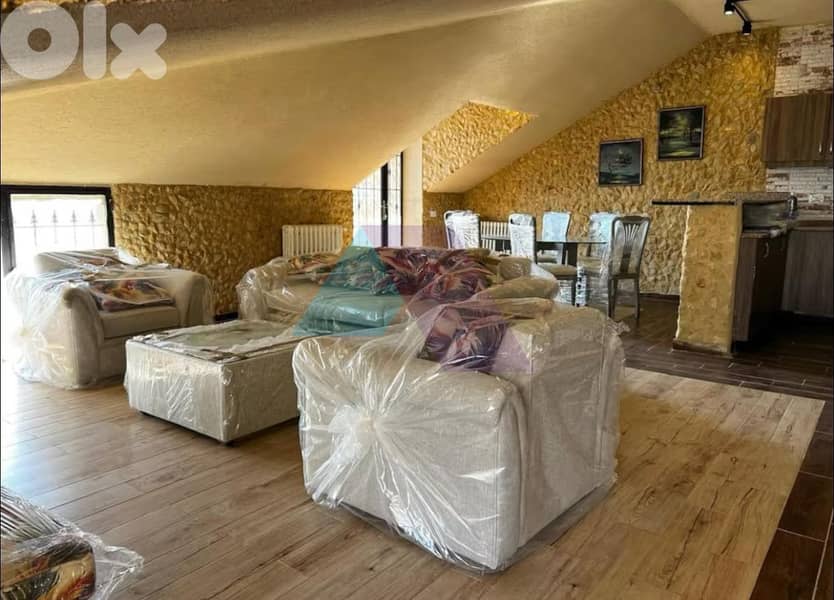 135m2 chalet+terrace+mountain view 4sale in Faraya - شاليه في فاريا 1