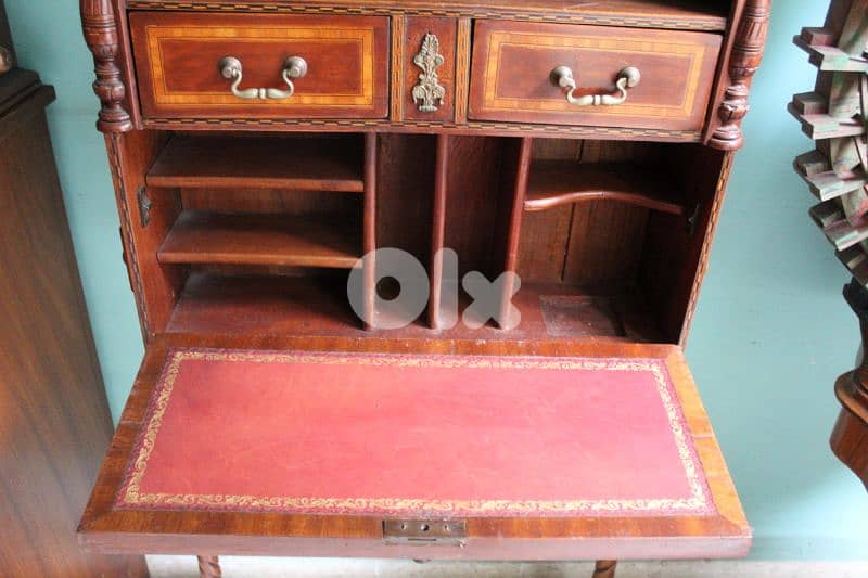 Antique French secretary desk خزانة سكرتير فرنسية انتيك 3