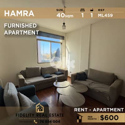 Apartment for rent in Achrafieh ML459  شقة  للإيجار في الأشرفية