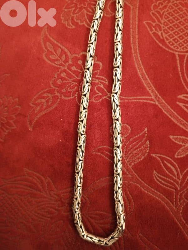 Heavy Silver Necklace 925 1