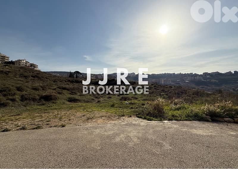 Prime Location Land In Bhamdoun For Sale / أرض في بحمدون للبيع 1