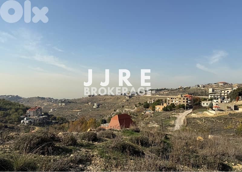 Prime Location Land In Bhamdoun For Sale / أرض في بحمدون للبيع 4