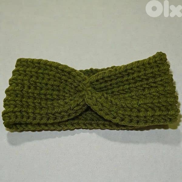 handmade crochet ear warmer/ headband 2