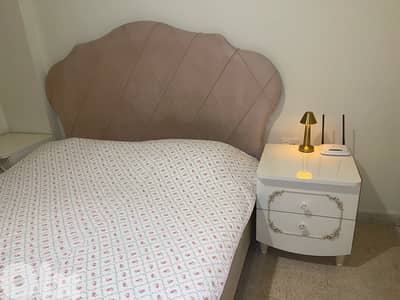 bedroom without closet - نوم مع كومود و فرشه فوما بدون خزانه