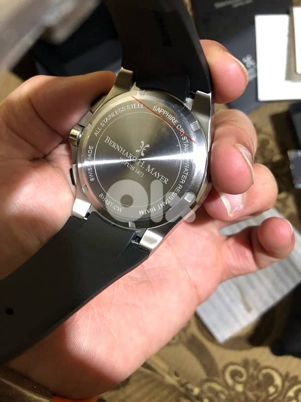 bernhard h mayer powermaster watch SAPPHIR Cryistal It comes brand 4