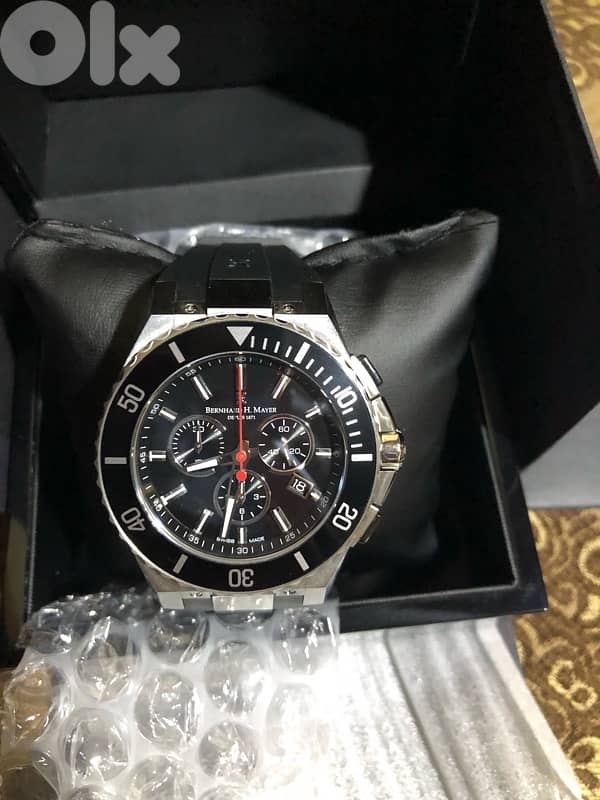 bernhard h mayer powermaster watch SAPPHIR Cryistal It comes brand 6