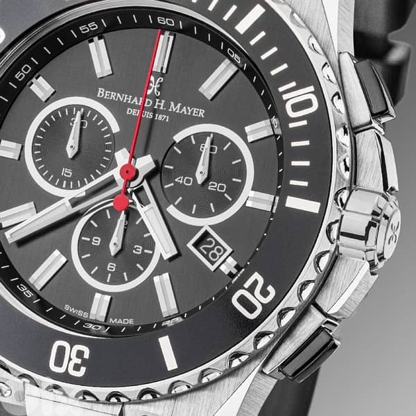 bernhard h mayer powermaster watch SAPPHIR Cryistal It comes brand 8