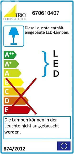 Trio Opium LED Ceiling Light – 4 Adjustable Heads, Matte Nickel Finish 2