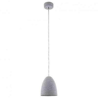 EGLO Sarabia Suspension Lamp – Matte Grey Art Nouveau Pendant, 1xE27