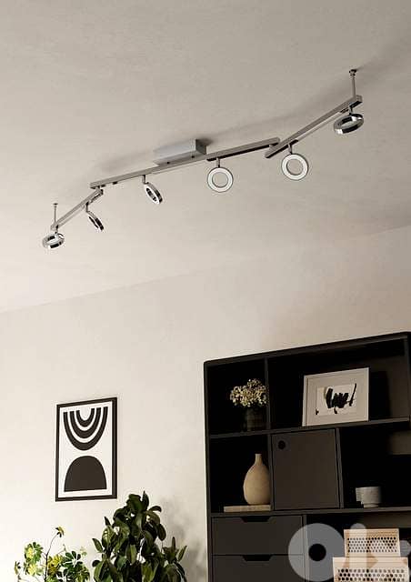 EGLO Cardillio LED Spotlight – 1.58m Ceiling Light, 6 Adjustable Heads 4