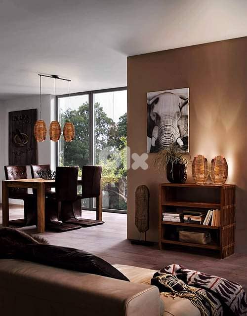 EGLO Mongu Pendant Lamp – Natural Raffia Lighting for Boho Decor 4