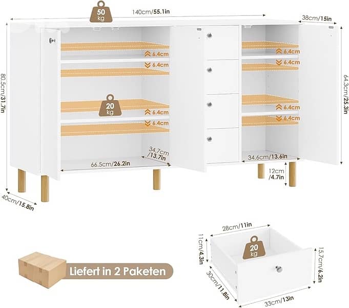 sideboard coffee station IKEA 3