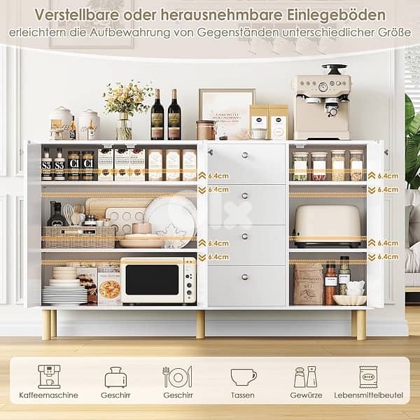 sideboard coffee station IKEA 4